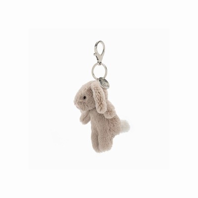 Jellycat Bashful Conejo Beige Dije Para Bolso | GPKZ-04839